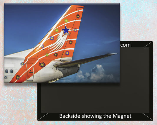 Sky Airlines Boeing 737 Tail Logo Fridge Magnet (PMCT4011)