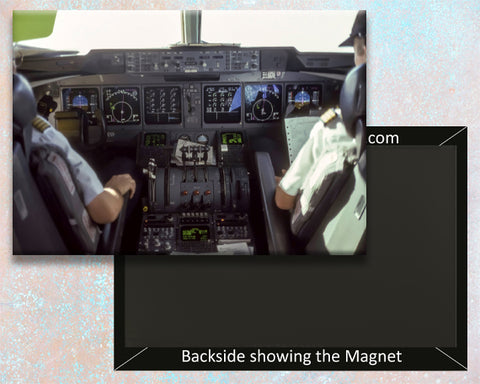MartinAir MD-11 Cockpit Fridge Magnet (PMCT4027)
