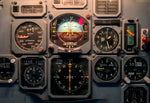 L-1011 Captain Cockpit Panel Fridge Magnet (PMCT4029)