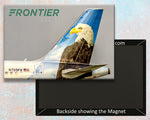 Frontier Airlines Steve The Eagle Tail Logo Fridge Magnet (PMCT4038)