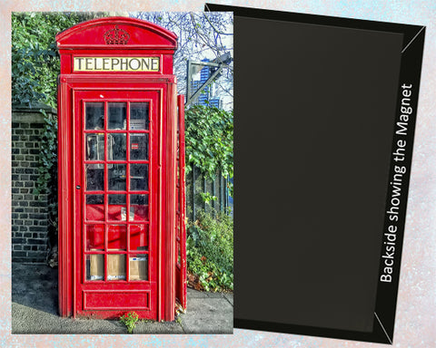 London Phone Booth Fridge Magnet (PMD10008)