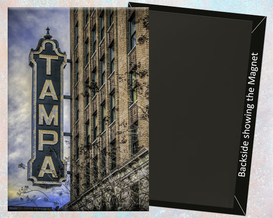 Tampa Theater Sign Fridge Magnet (PMD10012)