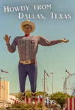 Dallas Texas Big Tex Fridge Magnet (PMD10018)