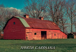 North Carolina Kernersville Red Barn Fridge Magnet (PMD10021)