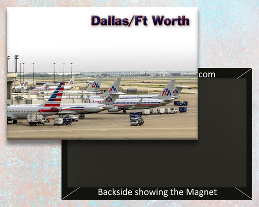 Dallas/Ft Worth American Airlines Fridge Magnet (PMD10023)