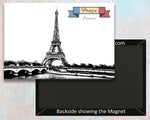 Eiffel Tower Paris Fridge Magnet (PMD10028)