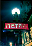 Metro Sign Paris Fridge Magnet (PMD10029)