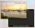 Sailboat Sunset Tampa Fridge Magnet (PMD10032)