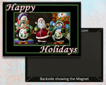 Happy Holidays Fridge Magnet (PMH11002)