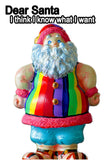 Rainbow Santa Claus Fridge Magnet (PMH11007)