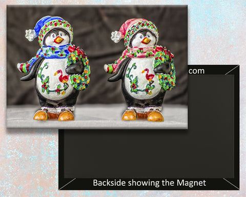 Two Penguins Fridge Magnet (PMH11015)