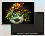 Medusa Halloween Pumpkin Head Fridge Magnet (PMH11400)