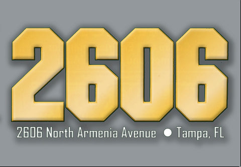 2606 Club Tampa, FL Fridge Magnet  (PMM13004)