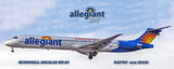 Allegiant Airlines MD-83 Fridge Magnet (PMT1510)