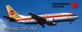 Continental Airlines Boeing 737-3T0 Fridge Magnet (PMT1516)