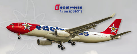 Edelweiss Airlines Airbus A330 Fridge Magnet (PMT1530)