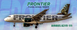 Frontier Airlines Airbus A319 Fridge Magnet (PMT1532)