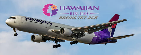 Hawaiian Airlines Boeing 767-3G5 Fridge Magnet (PMT1533)