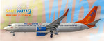 Sunwing Airlines Boeing 737-8HX Fridge Magnet (PMT1549)