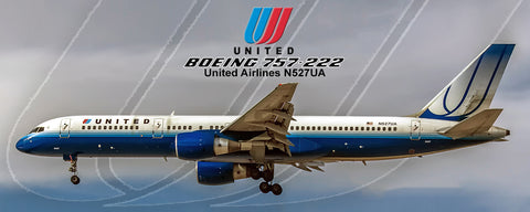 Untied Airlines 2004 Colors Boeing 757-222 Fridge Magnet (PMT1552)