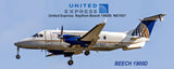 United Express Airlines Beech 1900D Fridge Magnet (PMT1555)