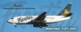 Frontier Airlines Boeing 737-201 Fridge Magnet (PMT1567)