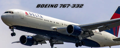Delta Air lines Boeing 767-332 Fridge Magnet (PMT1584)