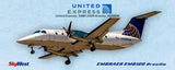 United Express Airlines EMB-120ER Fridge Magnet (PMT1589)