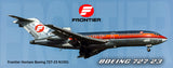 Frontier Horizon Airlines Boeing 727-23 Fridge Magnet (PMT1594)