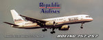 Republic Airlines Boeing 757 Fridge Magnet (PMT1609)