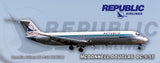 Republic Airlines Herman Logo DC-9-51 Fridge Magnet (PMT1632)