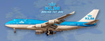 KLM Airlines Boeing 747-406 Fridge Magnet (PMT1660)