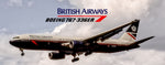British Airways Boeing 767-336 Fridge Magnet (PMT1661)