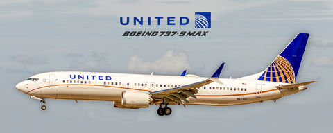 United Airlines Boeing 737-9 Max Fridge Magnet (PMT1702)