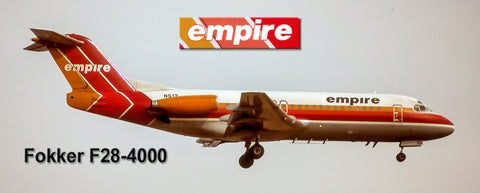 Empire Airlines Fokker F28-4000 Fridge Magnet (PMT1739)