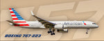 American Airlines Boeing 757-223 Fridge Magnet PMT1786