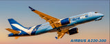 Breeze Airways Airbus A220-300 Fridge Magnet (PMT1793)