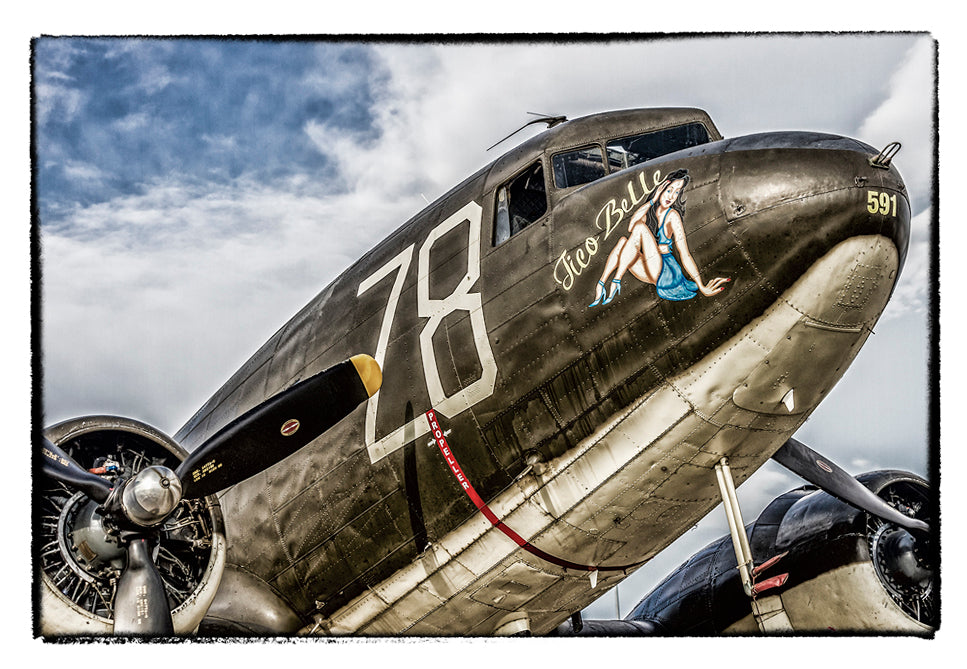 C-47 Tico Belle Fridge Magnet (PMW12002)