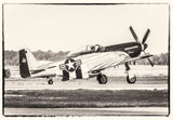 P-51 Mustang Airplane Fridge Magnet (PMW12005)