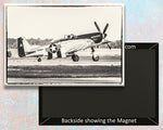 P-51 Mustang Airplane Fridge Magnet (PMW12005)