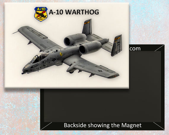 2.25"x3.25" handmade military aircraft fridge magnet