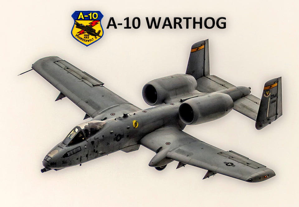 2.25"x3.25" military A-10 warthog handmade fridge magnet