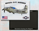 US Navy Douglas EA-1E Skyraider Fridge Magnet (PMW12022)