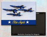 US Navy Blue Angels Fridge Magnet (PMW12024)