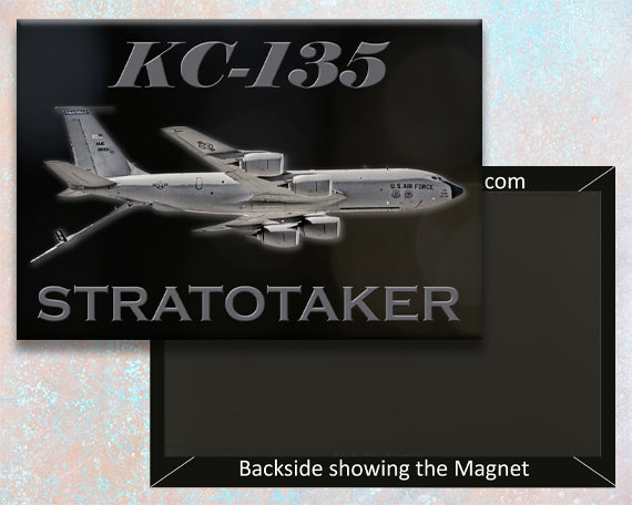 2.25"x3.25" US Air Force KC-135 Stratotaker military aircraft fridge magnet