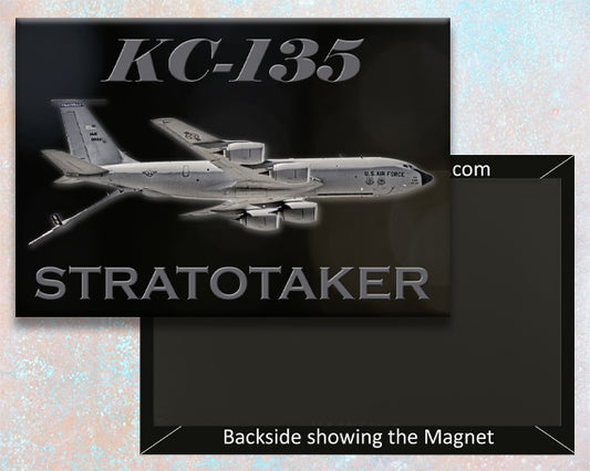 2.25"x3.25" US Air Force KC-135 Stratotaker military aircraft fridge magnet