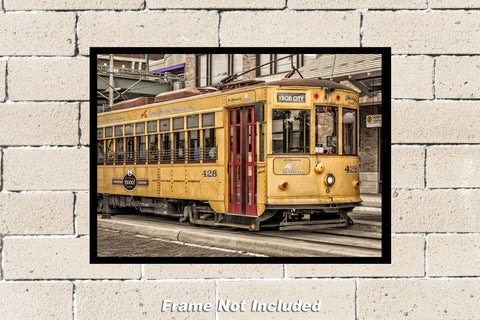Ybor City Trolley Color Photograph (TPA201204285X7)