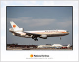 National Airlines Douglas DC10-30 Color Photograph (U079RAJA11X14)