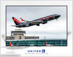 United Airlines Boeing 737-824 Color Photograph (UU131RAJM11X14)