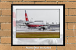 American Airlines Boeing 737-823 TWA Heritage Color Photograph (UU143RGJM11X14)